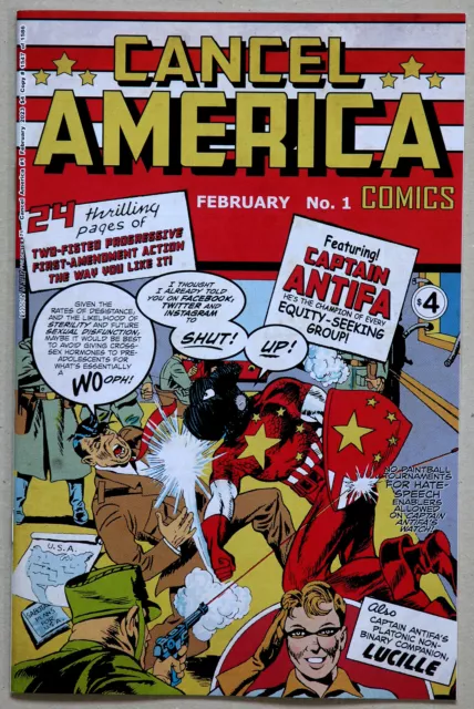 Cerebus In Hell Presents #71 Cancel America - Aardvark Vanaheim - Dave Sim
