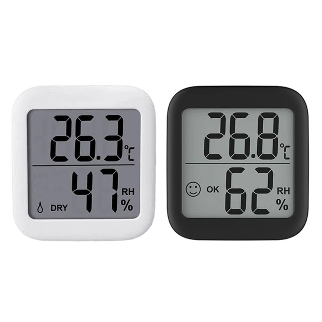 Portable Hygrometer Indoor Humidity Temperature Meter Gauge- Monitor