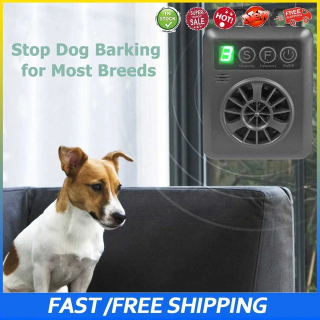 #b Repelente de ladrido ultrasónico mascota perro anti ladridos USB repelente de ladridos (negro)