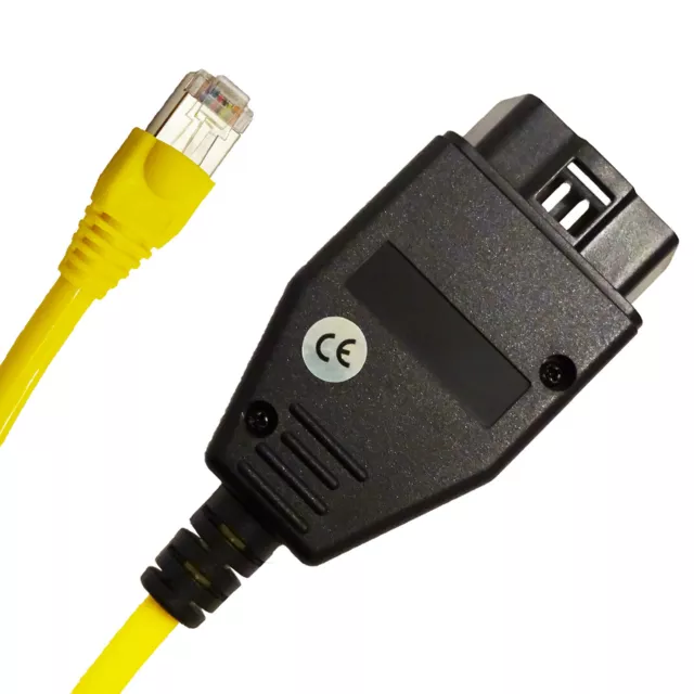ENET-Ethernet Interface Codierung RJ45 OBD Diagnose Kabel Für BMW F Serie  NEU
