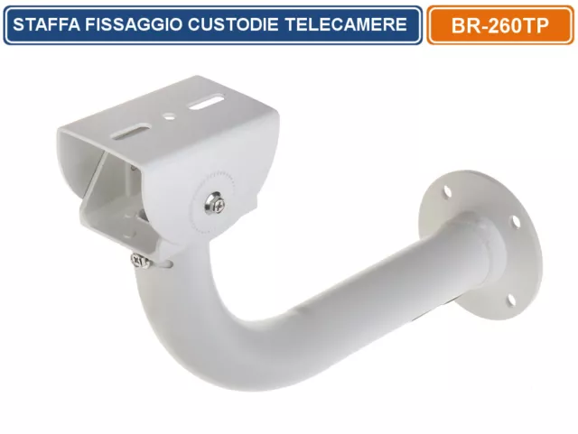 Staffa Di Fissaggio Custodie Per Telecamere Cctv Videosorveglianza