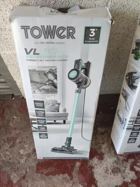 Tower VL20 3-in-1 Corded Vacuum Cleaner, lightly used, good condition with box,
