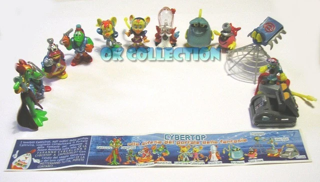 KINDER FERRERO SORPRESINE SERIE COMPLETA STRALUNATI Con Cartina EUR 4 - Foto 3