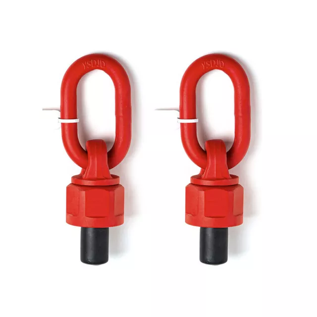 New 2x Multi Directional 360 Degree Rotating Hoist Rings Heavy Dury Hoist Rings