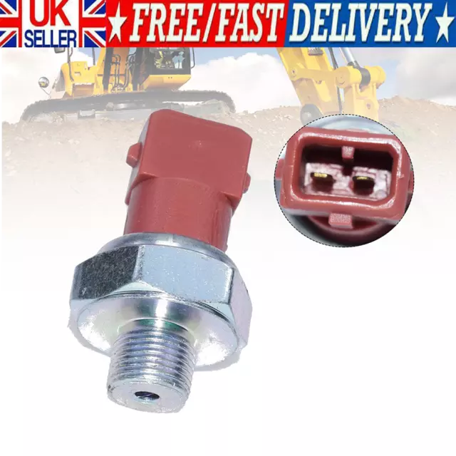 Transmission Oil Pressure Switch Sender RED M12 for JCB 3CX 4CX 520 525 530 535