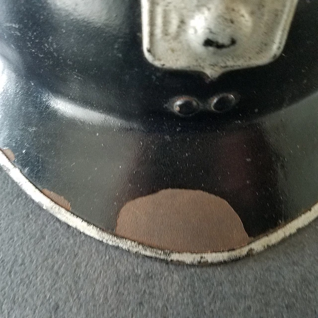 Casque Adrian ML 26 De La Défense Passive - WW2 - Taille Enfant - Occasion En Bon état