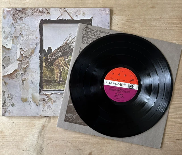 LED ZEPPELIN - IV UK 1971 1st Press Version 2 A3/B3 EX/EX £822.70