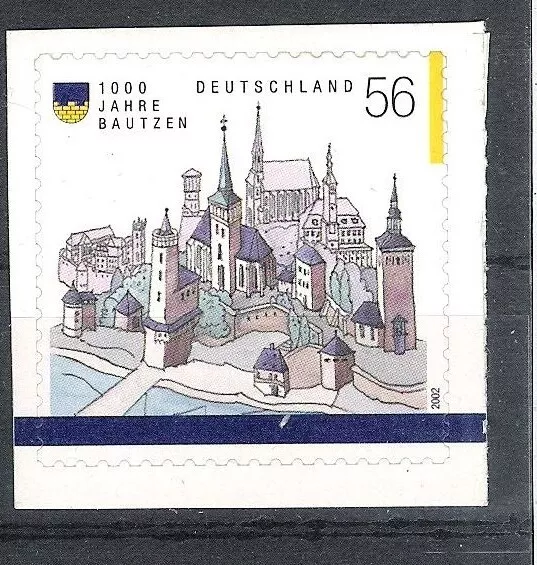 BUND 2245 Bautzen 56 Cent Postfrisch selbstklebende Briefmarken aus Markenheft