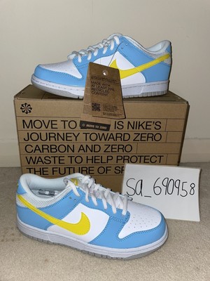 NIKE DUNK LOW Next Nature Homer Simpson GS UK5 EUR 115,11 - PicClick IT