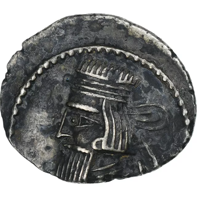 [#1272305] Artabanos III, Drachm, ca. 10-38, Ekbatana, Silver, AU, Sellwood:63.6