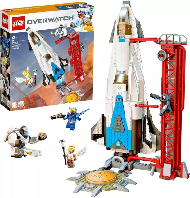 LEGO 75975 Overwatch Watchpoint Gibraltar Observatoire Fusée Jeu de construction