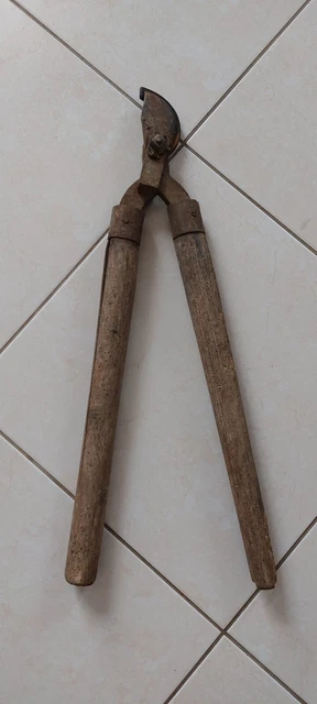 Ancienne Cisaille à Tôle – Pince Coupante Signée – Outil De Métier Vintage