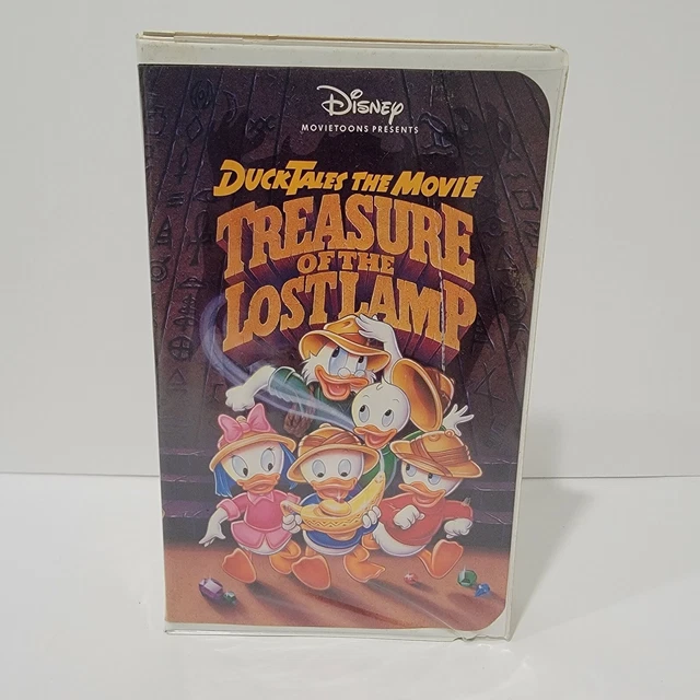 WALT DISNEY'S DUCKTALES The Movie: Treasure of the Lost Lamp (VHS, 1991 ...