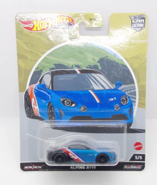 6169 Hot Wheels / Autostrasse Real Riders 2023 / 5/5 Alpine A 110 Cup