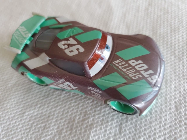 DISNEY PIXAR CARS RACE CAR SPUTTER STOP NEW GEN # 92  loose nm/mt