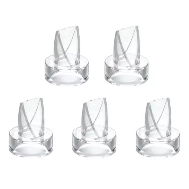 5 Pcs Silicone Duckbill Valves Breastpump Parts Baby Feeding Nipple Pump Replace