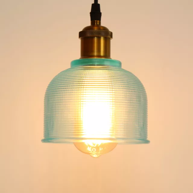 Vintage Industrial Glass Pendant Light Shade Chandelier Retro Ceiling Lamp Shade