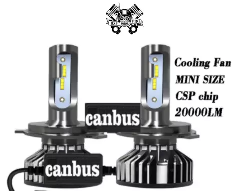 H7 LED 110W 6000K Ampoules CANBUS Anti Erreur Auto Moto Phare