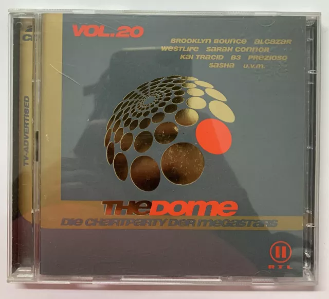 The Dome Vol. 20, Die Chartparty der Megastars, 2 CD, RTL lI, 2001, BMG, VA