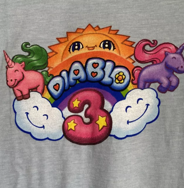 Official Blizzard Diablo 3 Whimsyshire T-Shirt Women’s M