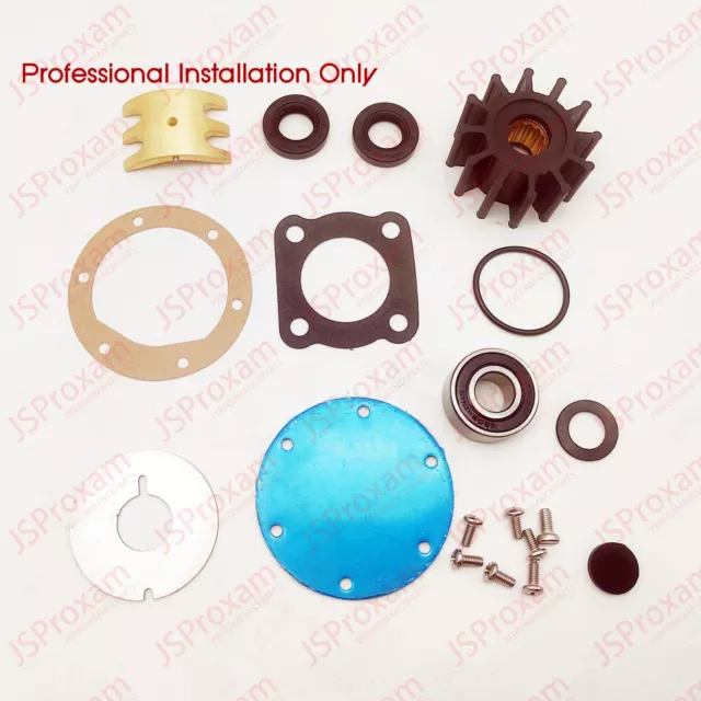 Fit For Perkins Marine Diesel Rebuild Kit Sea Water Pump 35615 Jabsco 3270-0001