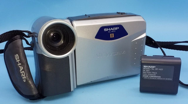 SHARP VIEWCAM VL-A111H 8mm Video Camcorder with Battery Video - Main Image