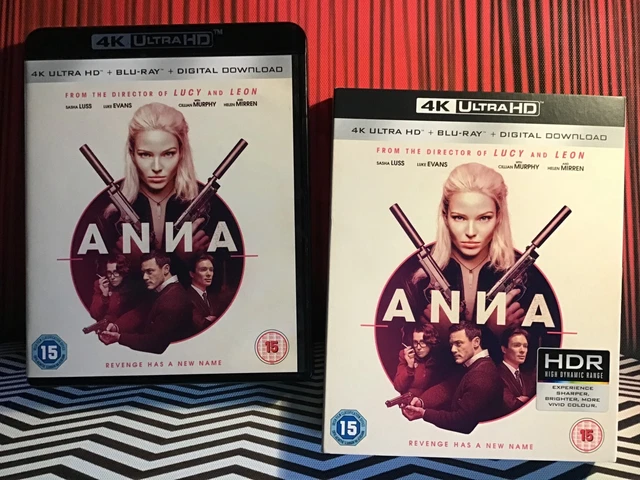 ANNA (4K UHD Blu-ray) + SLIPCOVER. 2-Disc. LUC BESSON. Action! £9.15 ...