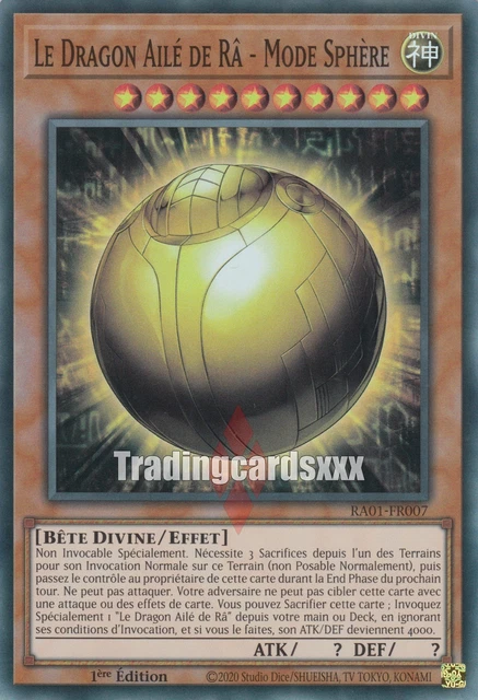 YU-GI-OH! THE WINGED Dragon of Ra - Sphere Mode: SR RA01-FR007 $2.64 ...