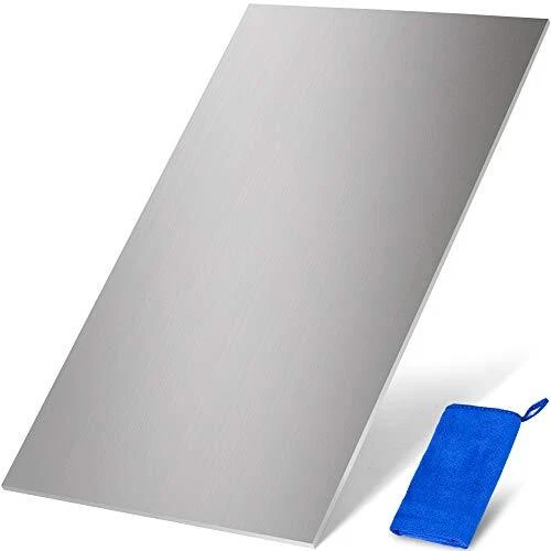 6061 Metal Sheet - 12 x 6 x ⅛ Inch - Flat Plain Plate Panel Finely ...