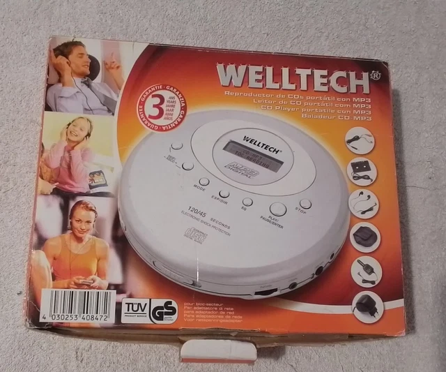 ANCIEN BALADEUR CDMP3 Welltech Neuf. Ancien Lecteur CDMP3 EUR 25,00