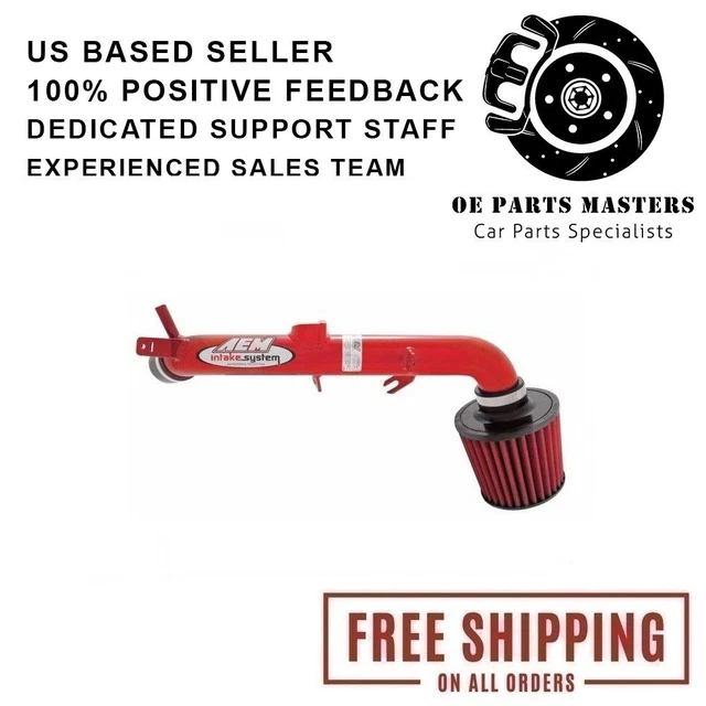 AEM Red Cold Air Intake Fits 21-573R 2007+ Yaris