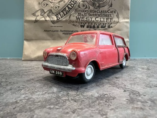 Old Friction Drive Mini Traveler Made In Hong Kong