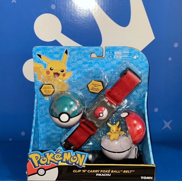 Pokemon Clip 'N' Carry Poke Ball Belt Pikachu Pokemon Clip 'N' Carry Poke Ball Belt Pikachu