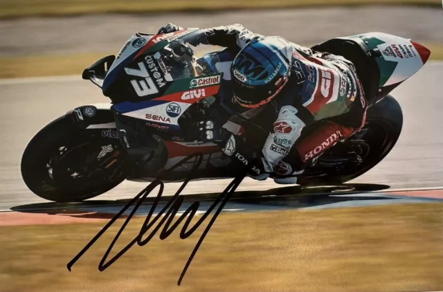 Alex Marquez Hand Signed 6X4 Motogp Photo + Proof - Lcr Honda 5