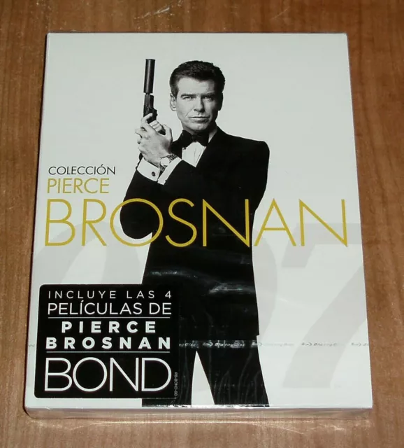 Pierce Brosnan Collection Bond 007 4 Blu-Ray Neuf Action (Sans Ouvrir) A-B-C