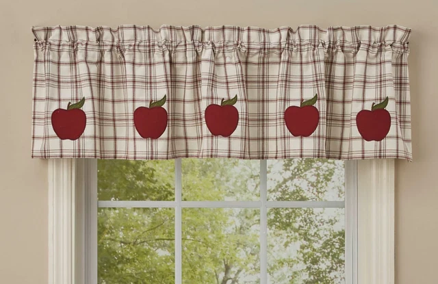 Apple Orchard Applique Valance by Park Designs