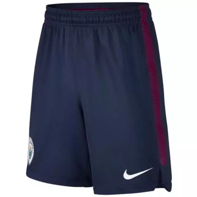 Manchester City Kid's Shorts (Size 13-15y) Nike Football Training Shorts - New