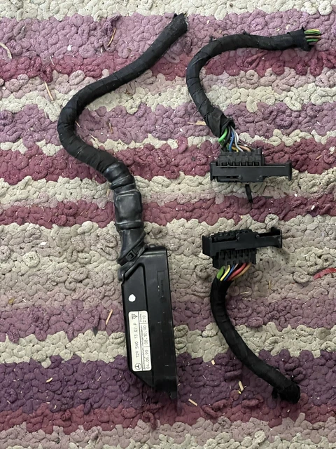 MERCEDES SL R129 Roof Control Module Wiring Loom And Plugs For Early 3 ...