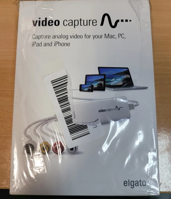 Elgato systems usb deals analog video capture device