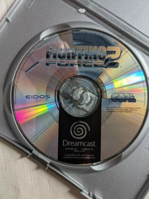 Fighting force 2 manual dreamcast ntsc