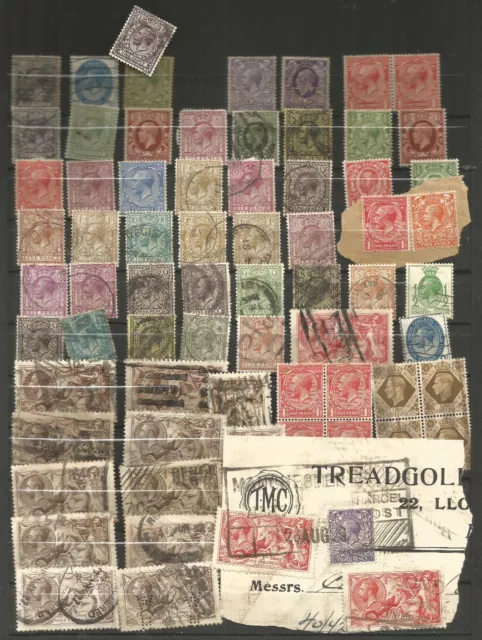 Timbres Anciens  Grande Bretagne Royaume Uni