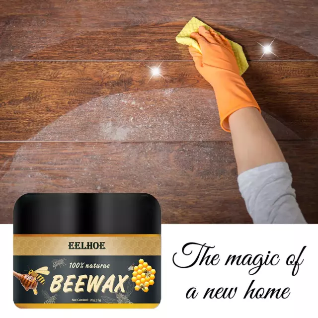 Smalto per mobili cera d'api, cera d'api condimento legno - cura cera per legno veloce naturale ❀