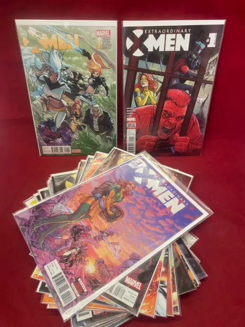 Extraordinary X-Men #1-20 + Annual 1 Complete Comic Lot Marvel Comics 2015