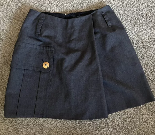 Marc Jacobs Wool Skirt Side Pocket NWOT