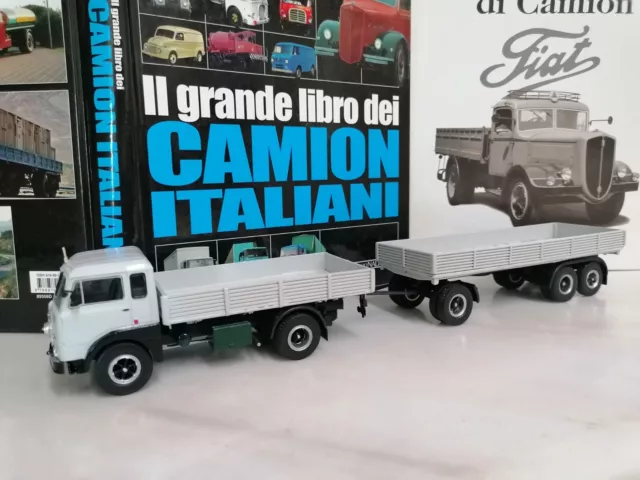 Camion autocarro fiat 643 om leoncino tigrotto no old car no GILA ixo scala 1/43