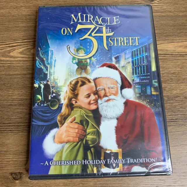 DVD | Miracle on 34th Street: Holiday Maureen Ohara Natalie Wood - NEW Sealed