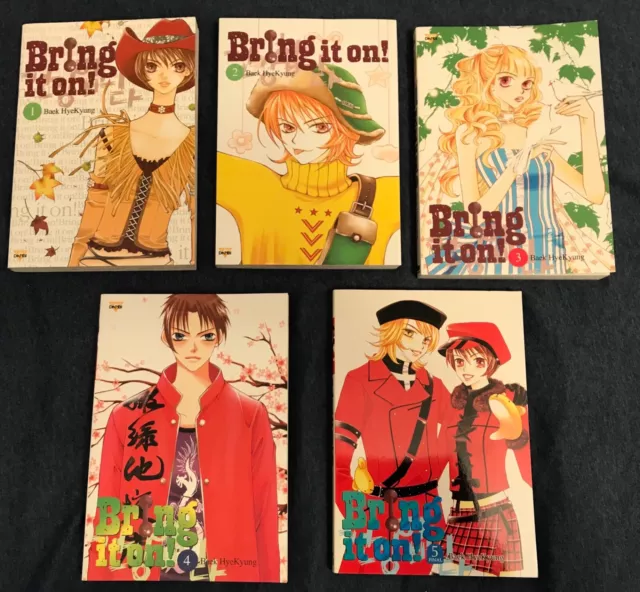 Manga Bring It On! 1-5 serie completa in inglese