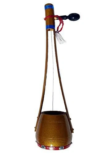 En Bois Ektaraa Pour Indien Folk Et Classique Musique Professionnel 45.7cm Doré