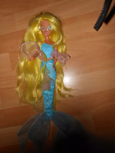 Winx Club Magica sirena Meerjungfrau Puppe Giochi Preziosi Talassia RAR