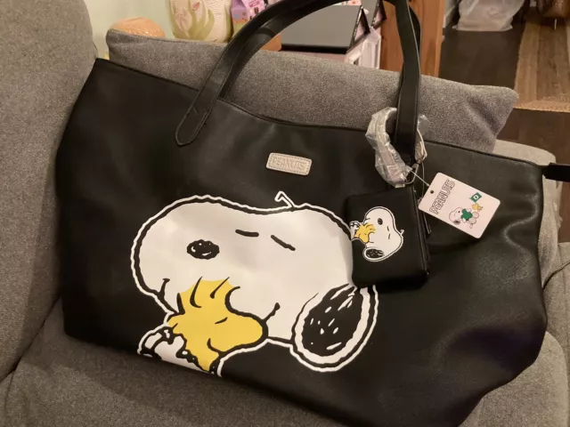 Snoopy Peanuts Shopping School Bag. New With Tags